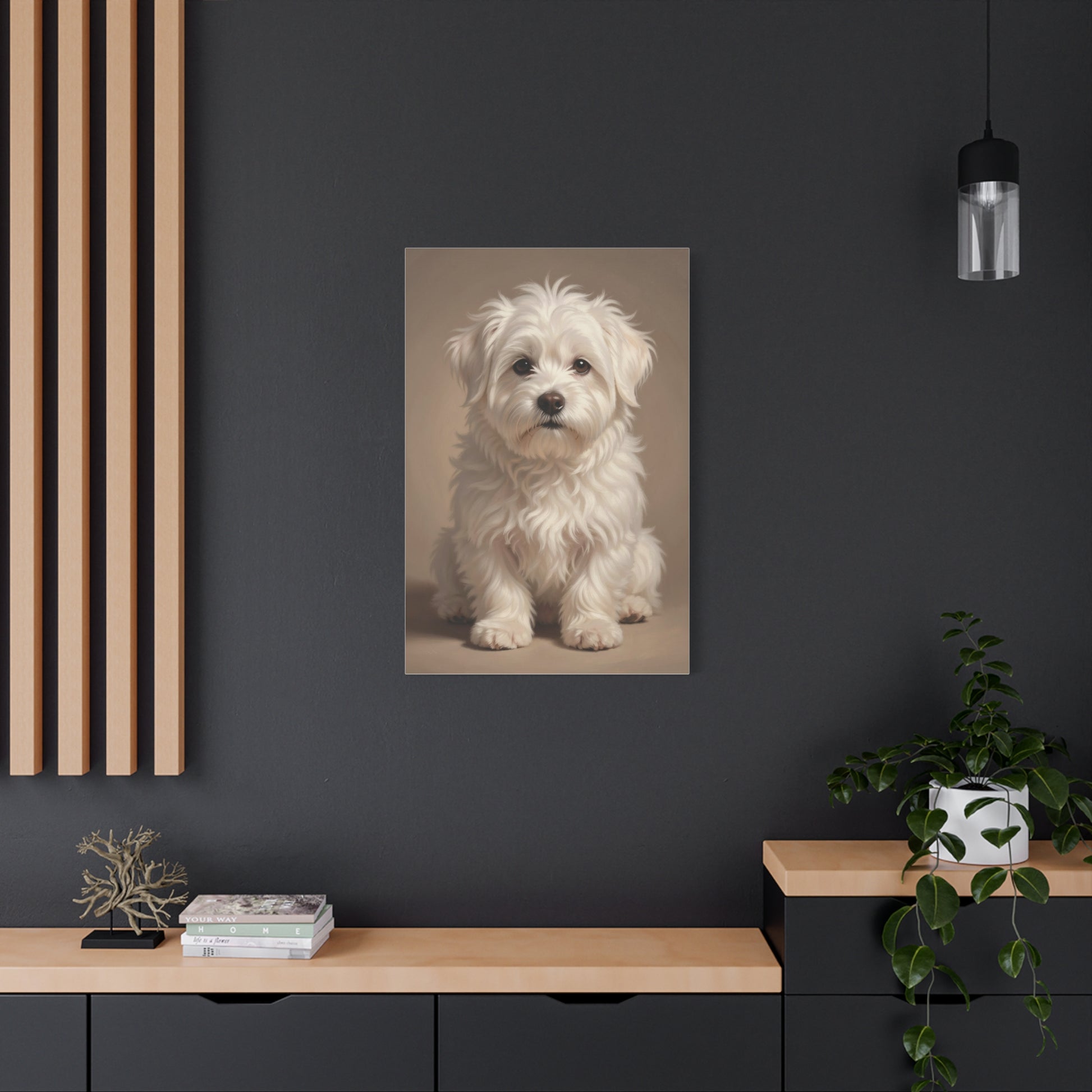 Golden Retriever Canvas Print — Matte Stretched Wall Art
